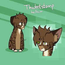 A black tabby cat sitting looking upset on a green-blue background, with a headshot of him looking irked in the bottom-right corner.